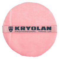 Kryolan Premium Powder Puff Pink 10 cm