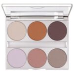 Kryolan Dual Finish Palette 6 Colors Silhouette