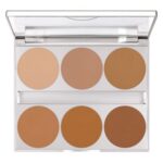 Kryolan Dual Finish Palette 6 Colors Warm Complexion