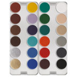 Kryolan Aquacolor Palette 24 Colors K