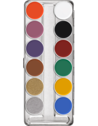 Kryolan Supracolor Palette 12 Colors SN