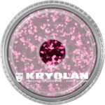 Kryolan Polyester Glimmer Grof Kleur Maroon