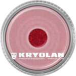 Kryolan Polyester Glimmer Fijn Kleur Bright Red